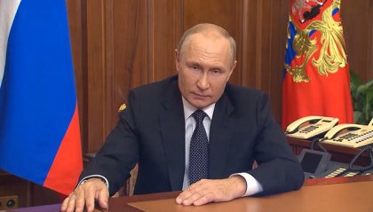 La Russia formalizza l'annessione e Putin spara a zero sull'occidente