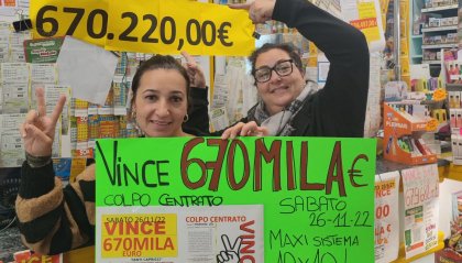 Rimini: un oro di tabaccheria, centrato sistema da 670mila euro