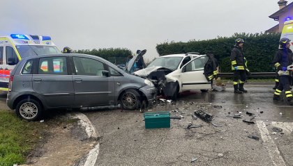 Rimini: scontro fra tre auto in Via Popilia