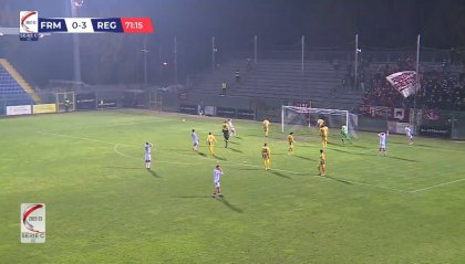 La Reggiana vince facile a Fermo (0-3)