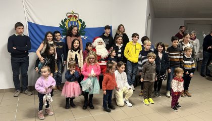 Sammarinesi a Grenoble: i bambini festeggiano l'arrivo del Natale