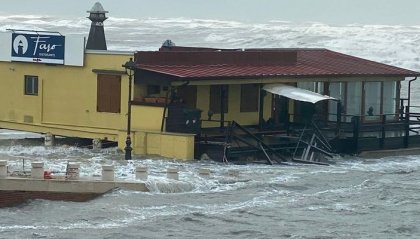 Maltempo: a Cesenatico un milione di danni per la mareggiata