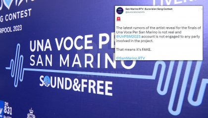 Una Voce per San Marino: annunciati 9 Big, ma è una fake