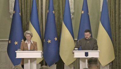 Ucraina: von der Leyen in visita a Kiev, nuove sanzioni per l'anniversario del 24 febbraio
