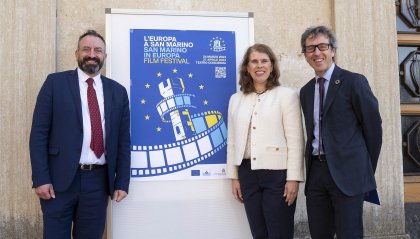 Inaugurato oggi il Festival cinematografico "L'Europa a San Marino, San Marino in Europa"