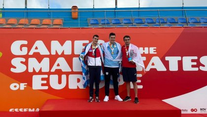 14 medaglie per San Marino: oro Bianchi, argento Valloni e Casadei nel nuoto