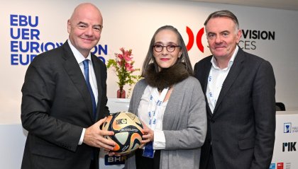 Calcio, Gianni Infantino al Congresso dell'EBU