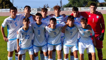 L'Under 15 chiude il Torneo Sviluppo con una sconfitta per 2-0 dall'Armenia
