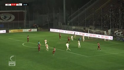Arezzo facile sull'Ancona: 3-0