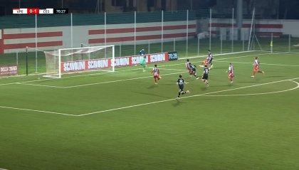 Il Cesena vince a Pesaro (0-2) e vede la B