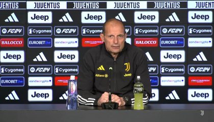 Allegri: "Troveremo una Lazio aggressiva ma a noi servono punti per la zona Champions"
