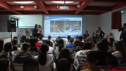 Scuola Media di Serravalle: la videoconferenza sui valori olimpici