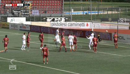 Il gol di Fabbri e l'assist di Nanni non salvano l'Olbia dalla Serie D