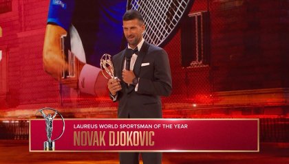 Novak Djokovic è lo sportivo dell'anno