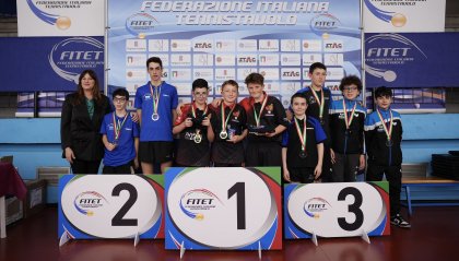 Tennis tavolo: le under 11 e 13 di San Marino sono vice campioni d’Italia