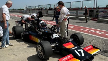 Motori: Marco Bianchini al volante della Shadow DN5 nel GP Storico di Monaco