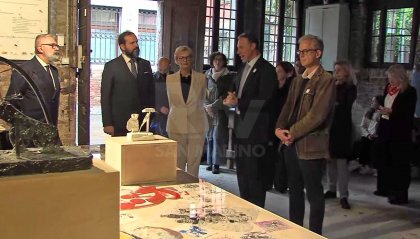 Biennale d'arte: la Reggenza visita il Padiglione di San Marino