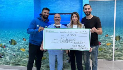 Donati mille euro da The Marvel Friends alla Chirurgia Pediatrica dell’Ospedale di Rimini