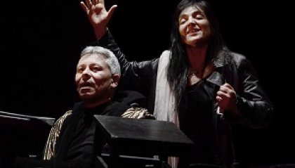 Elena Bucci e Marco Sgrosso in Antigone Quartet Concerto