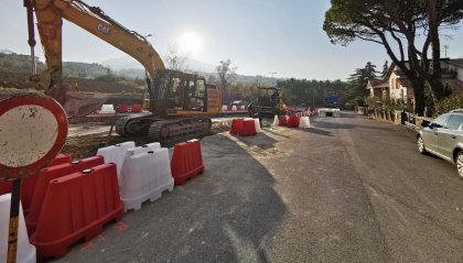 AASLP: Avviati i lavori per la realizzazione della seconda rotatoria di Domagnano alla Serenella