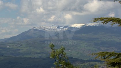San Marino: "spolverata" di neve nella notte a Città, tracollo temperature in pochi giorni