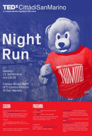 TEDxCittàdiSanMarino Night Run