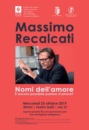 Rimini - Massimo Recalcati e le sue lezioni sull'amore
