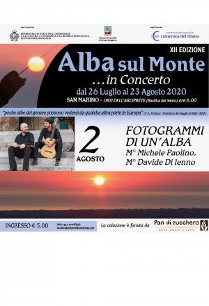 Alba sul Monte… in Concerto - Fotogrammi di un'Alba
