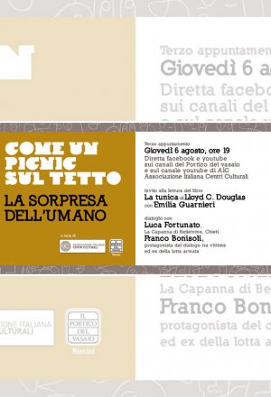 Invito alla lettura del romanzo la tunica con Emilia Guarnieri, Luca Fortunato e Franco Bonisoli