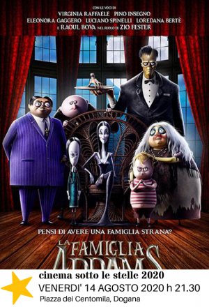 Cinema sotto le stelle 2020 - La famiglia Addams