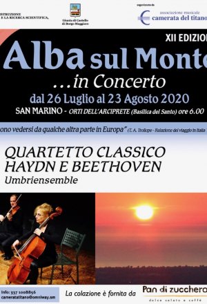 Alba sul Monte… in Concerto: Quartetto classico Haydin e Beethoven