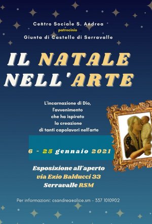 Esposte fino al 25 gennaio a Serravalle di quadri (riproduzioni) dei grandi pittori dedicati alla Natività