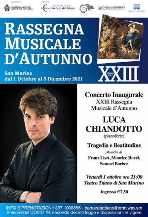 Concerto Inaugurale XXIII Rassegna Musicale d'Autunno