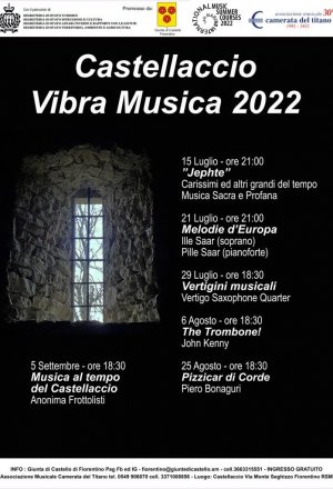 Castellaccio Vibra Musica 2022