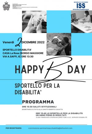 Happy BDay Sportello per la Disabilità