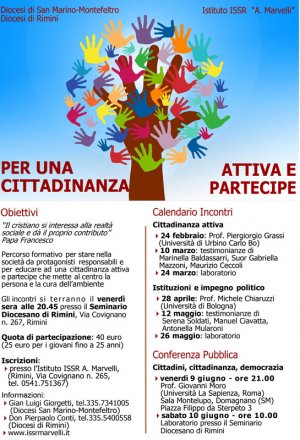 Diocesi San Marino-Montefeltro:  "Per una cittadinanza attiva e partecipe"