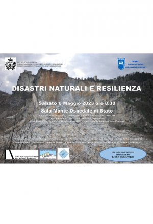 Cemec: disastri naturali e resilienza