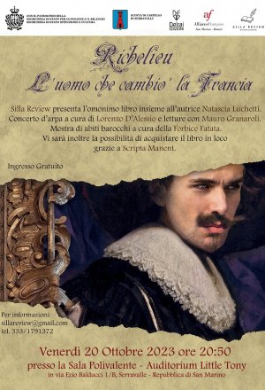 “Richelieu. La storia dell’uomo che cambiò la Francia” - Presentazione a Serravalle