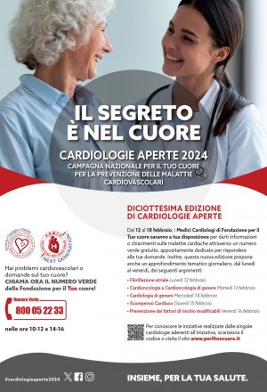 ANMCO: dal 12 al 18 febbraio cardiologi gratuitamente a disposizione dei cittadini