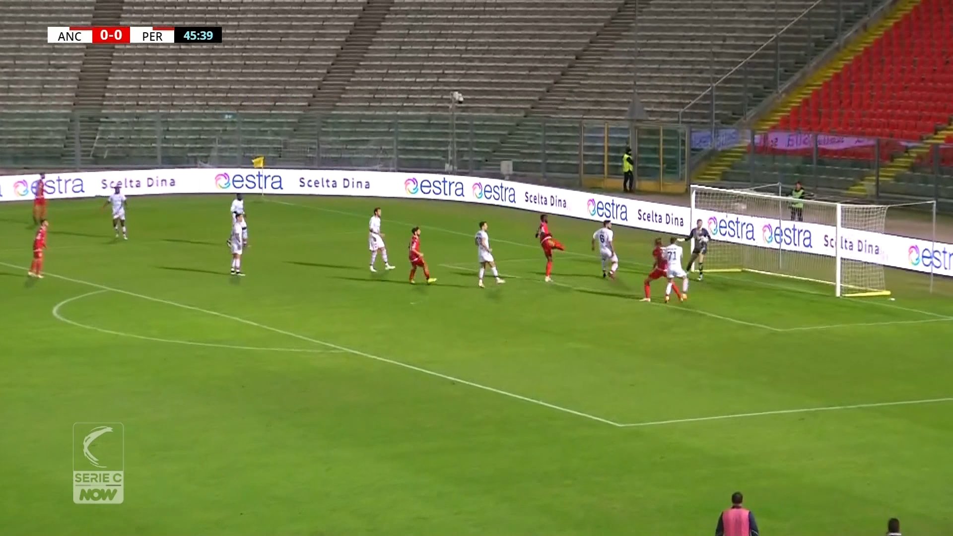 Perugia, prima partita: l’Ancona vince 2-1